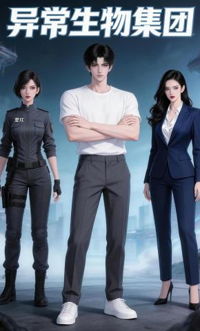 短剧《异常生物集团》海报