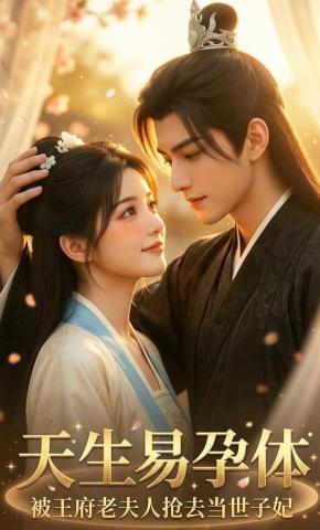 短剧《天生易孕体，被王府老夫人抢去当世子妃》海报