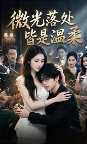 短剧《微光落处皆是温柔》海报