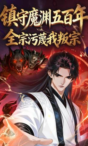 短剧《镇守魔渊五百年，全宗污蔑我叛宗》海报