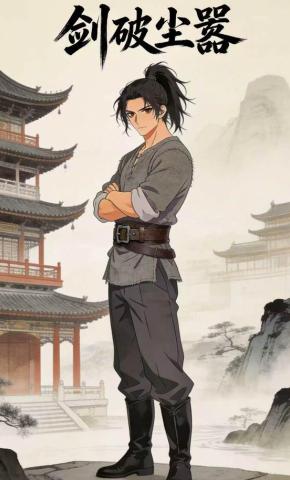 短剧《剑破尘嚣》海报