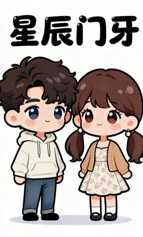 短剧《星辰门牙》海报