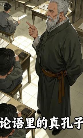 短剧《论语里的真孔子》海报