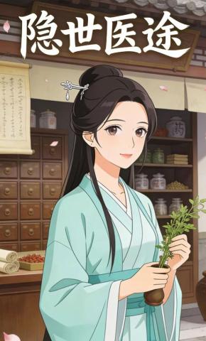 短剧《隐世医途》海报