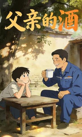 短剧《父亲的酒》海报
