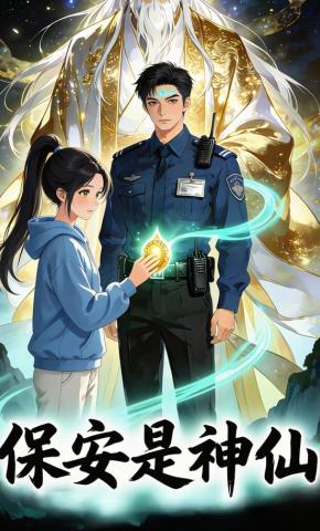 短剧《保安是神仙》海报