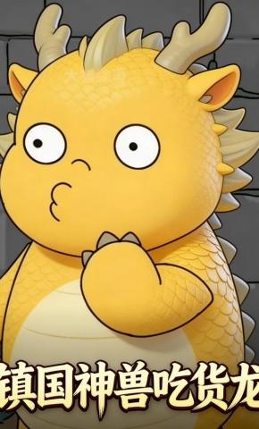 短剧《镇国神兽吃货龙》海报