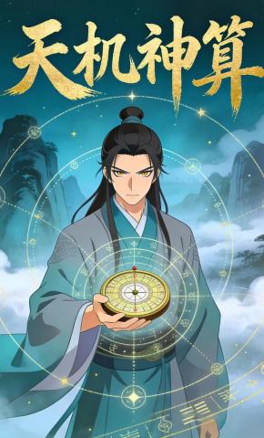 短剧《天机神算》海报