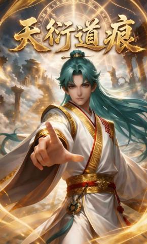 短剧《天衍道痕》海报