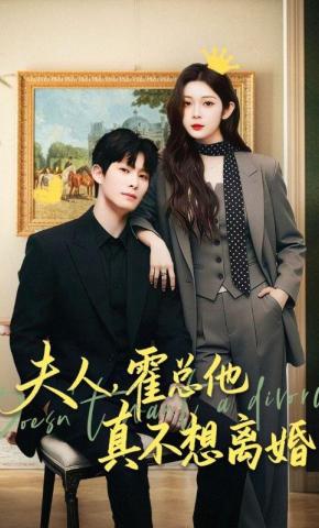 短剧《夫人，霍总他真不想离婚》海报