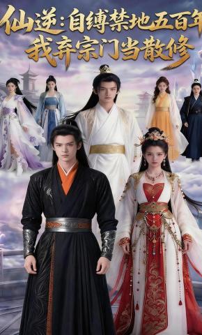 短剧《仙逆：自缚禁地五百年，我弃宗门当散修》海报