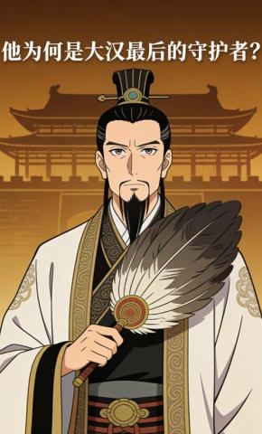 短剧《他为何是大汉最后的守护者？》海报