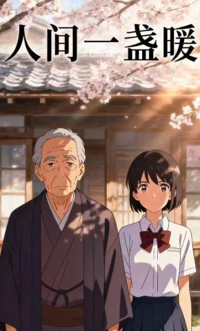短剧《人间一盏暖》海报