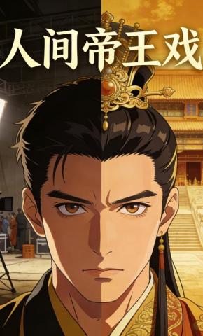 短剧《人间帝王戏》海报