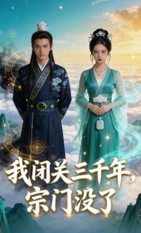 短剧《我闭关三千年，宗门没了》海报