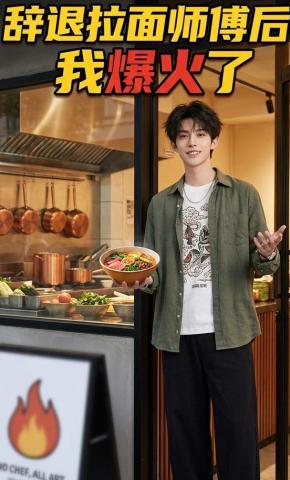 短剧《辞退拉面师傅后我爆火了》海报