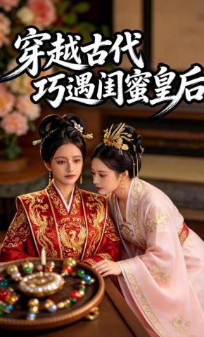 短剧《穿越古代：巧遇闺蜜皇后》海报