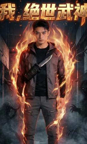 短剧《我，绝世武神》海报