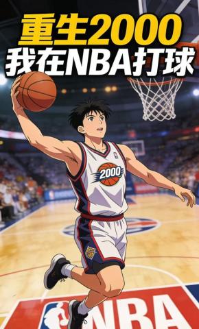 短剧《重生2000我在NBA打球》海报