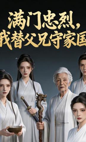 短剧《满门忠烈，我替父兄守家国》海报