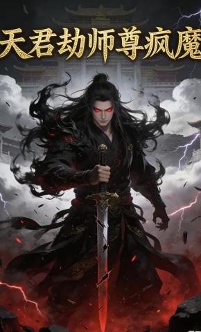 短剧《天君劫师尊疯魔》海报