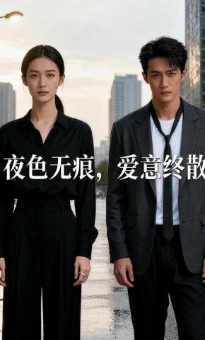 短剧《夜色无痕，爱意终散》海报