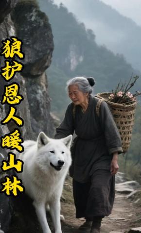 短剧《狼护恩人暖山林》海报