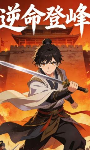 短剧《逆命登峰》海报
