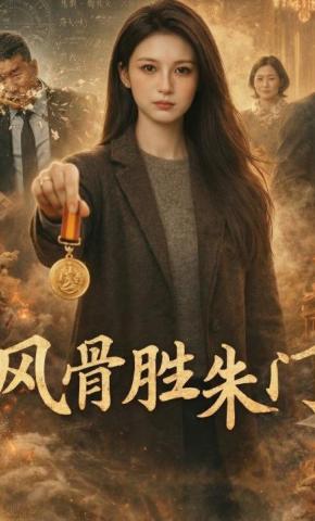 短剧《风骨胜朱门》海报