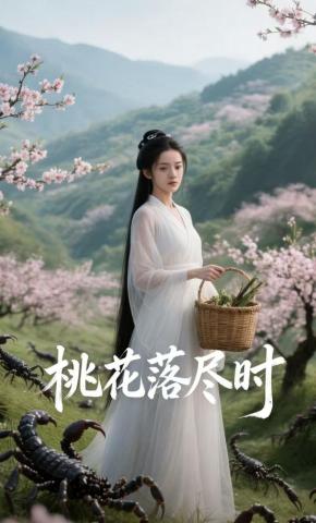 短剧《桃花落尽时》海报