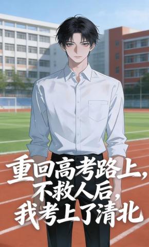 短剧《重回高考路上，不救人后，我考上了清北》海报