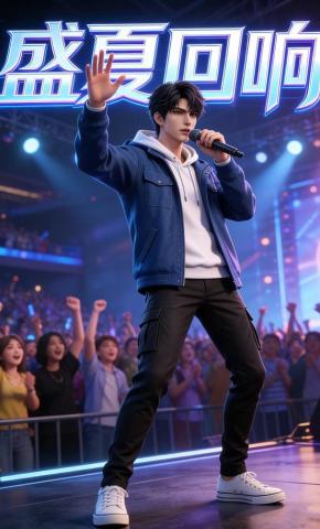 短剧《盛夏回响》海报