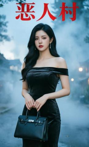 短剧《恶人村》海报
