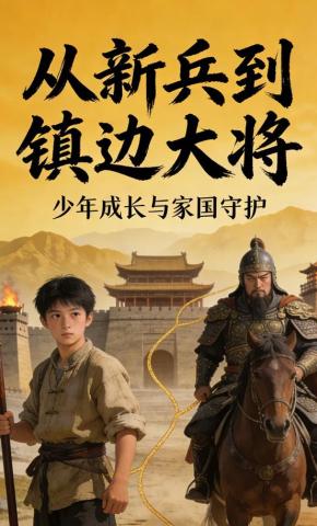 短剧《从新兵到镇边大将》海报