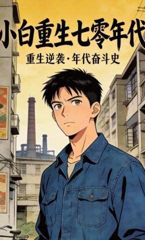 短剧《小白重生七零年代》海报