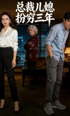 短剧《总裁儿媳扮穷三年》海报
