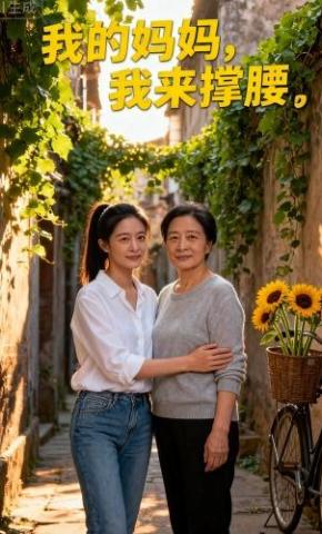 短剧《我的妈妈，我来撑腰》海报