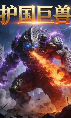 短剧《护国巨兽》海报