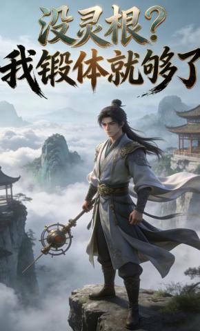 短剧《没灵根？我锻体就够了》海报