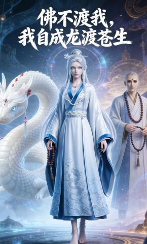 短剧《佛不渡我，我自成龙渡苍生》海报