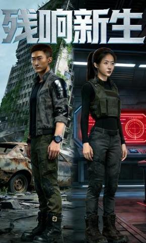 短剧《残响新生》海报