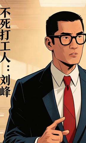 短剧《不死打工人：刘峰》海报