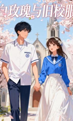 短剧《白玫瑰与旧校服》海报