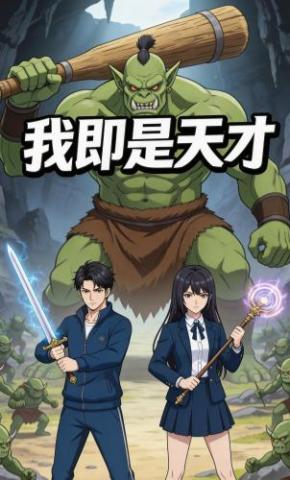 短剧《我即是天才》海报