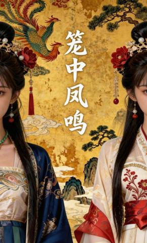 短剧《笼中凤鸣》海报