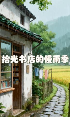 短剧《拾光书店的慢雨季》海报