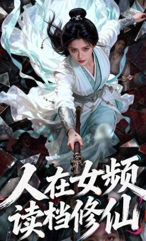 短剧《人在女频，读档修仙》海报