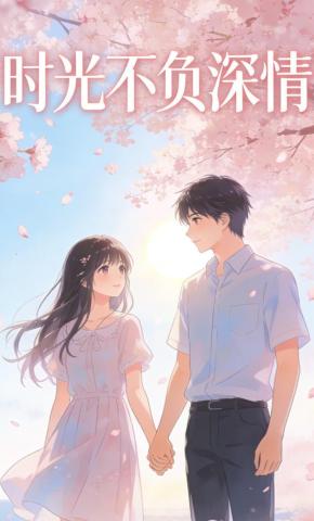 短剧《时光不负深情》海报