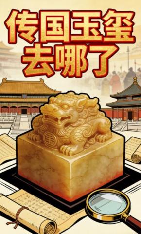 短剧《传国玉玺去哪了》海报