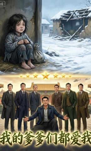 短剧《我的爹爹们都爱我》海报